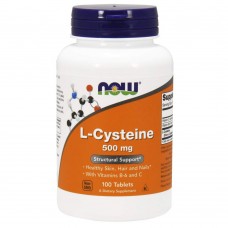 NOW Foods Suplemento L-Cysteine 500mg (100 Cápsulas)